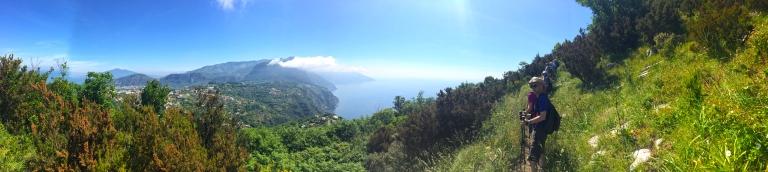 Gulf of Salerno pano
