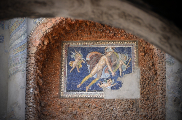 Mosaic in Pompeii
