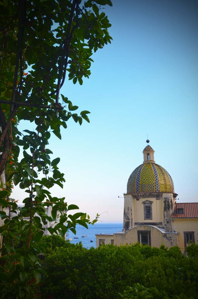 Santa Maria Assunta Church in Positano (right next to our hotel)