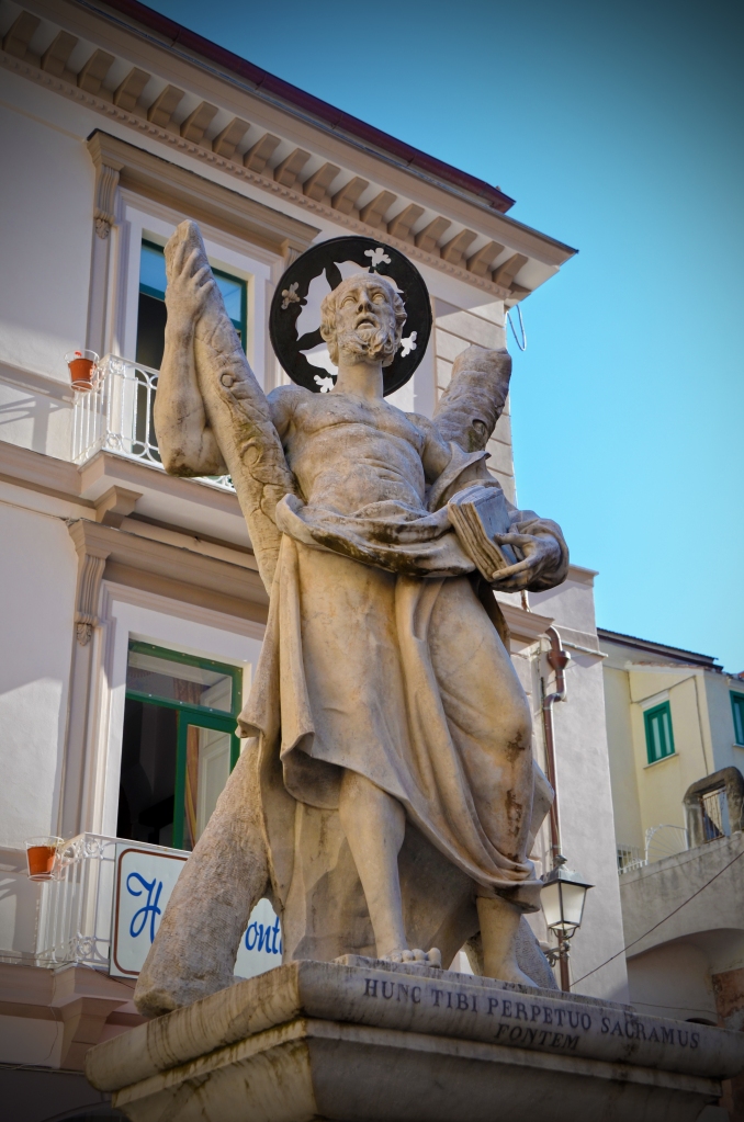 Another statue in Amalfi